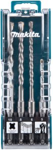 SDS-PLUS TCT DRILL BIT SET 4-PCS 1
