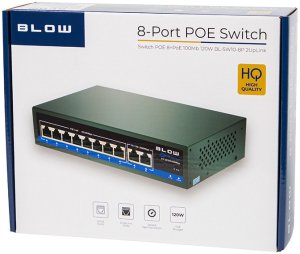 77-936# Switch blow 8xpoe 100mb 100w bl-sw10-8p 2uplink" 7