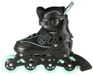 Łyżworolki NA11008 Nils Extreme czarno-miętowe 35-38 4