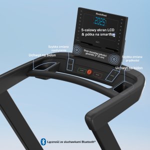 NordicTrack Bieżnia elektryczna NordicTrack T7 z wyświetlaczem LCD 4