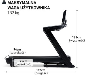 Bieżnia elektryczna Commercial 2450 NordicTrack z wyświetlaczem dotykowym 9