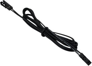 Przewód łączeniowy do lampek podszafkowych, 100 cm, czarny 1