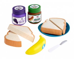 Zestaw creative chefs kanapki masło orzechowe, dżem 1