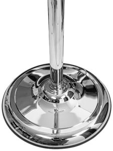 44-655# Wentylator stojący 16" 60w srebrny metalowy 6