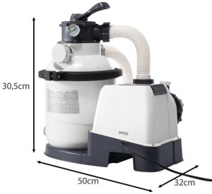 Pompa piaskowa do basenu 4500 l/h-INTEX 26644 5