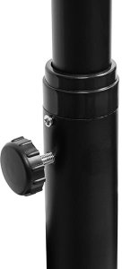 44-656# Wentylator stojący 16" 60w czarny metalowy 5