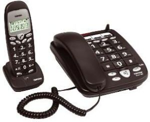 Telefon stacjonarny TopCom DECT Butler 900 (tel. przew. +słuchawka bezprzew.) 1