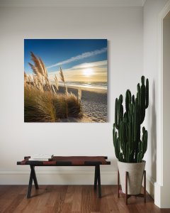 Wallarena Feeby obraz na płótnie plaża morze natura 60x60 medium 2