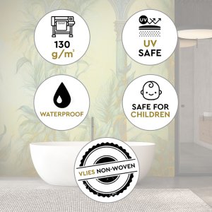 Feeby Fototapeta Kolumny i liście boho 150x105 small 8