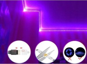 Taśma LED 5M RGB 5050 Bluetooth APLIKACJA MOBILNA 14