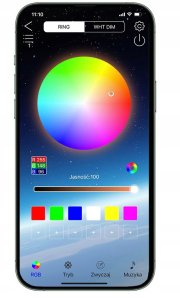 Taśma LED 5M RGB 5050 Bluetooth APLIKACJA MOBILNA 2