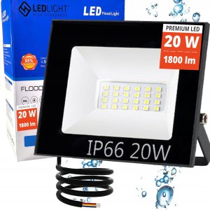 Halogen Reflektor LAMPA robocza NAŚWIETLACZ WODOODPORNY LED PREMIUM 1