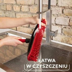 Vileda Szczotka do zamiatania sierści i włosów 5x12x33cm Gumowe włosie 6