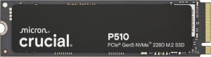 Dysk SSD Crucial P510 2TB M.2 2280 PCI-E x4 Gen5 NVMe (CT2000P510SSD8) 1