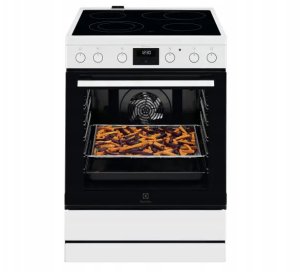 60 cm pločio baltos spalvos el.keraminė viryklė Electrolux LKR64022AW 1