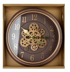 RAMSEY Zegar 45cm z ruchomym mechanizmem 4