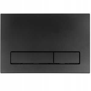 Płytka przycisków M16 płaski, zlicowany z powierzchnią płytek; Czarny mat 4