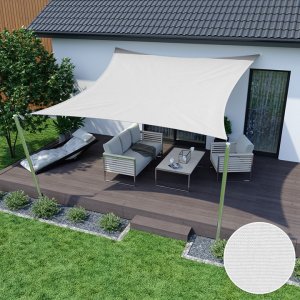 AIO FACTORY Żagiel przeciwsłoneczny wodoodporny ortalion 5x5 m 5