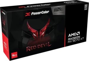Karta graficzna POWERCOLOR Red Devil Radeon RX 9070 XT Special Edition 16GB GDDR6 (RX9070XT 16G-E/OC/BP) 9