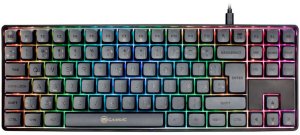 GAMIAC TKL90G Gaming Keyboard, Kailh Red - black/grey 1