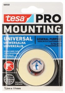 Tesa DWUSTRONNA TAŚMA MONTAŻOWA MOUNTING-PRO/UNIVERSAL/1.5X19 TESA 2