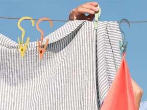 Klamerki Spinacze z Haczykiem Do Prania Ubrań Bielizny 3 szt. - 27325 12