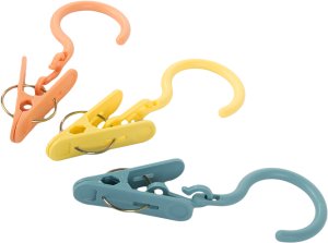 Klamerki Spinacze z Haczykiem Do Prania Ubrań Bielizny 3 szt. - 27325 5