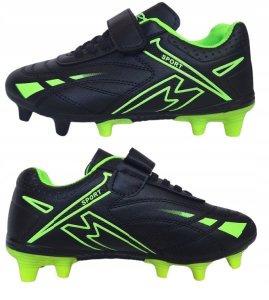 Buty sportowe do piłki piłkarskie lanki dziecięce korki na orlik rzepy 28 4