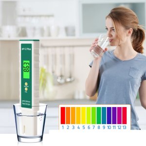 MIERNIK PH WODY Z PRZYCISKAMI ZIELONY pH-2Pro 7