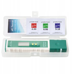MIERNIK PH WODY Z PRZYCISKAMI ZIELONY pH-2Pro 10