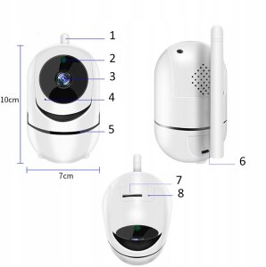 KAMERA IP 360 FV-R/F3607 6