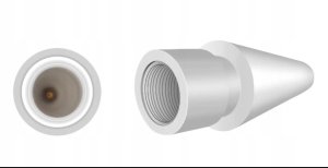 QIKTECH Wymienna Końcówka do Apple Pencil 1 i 2 generacji PENCIL Tips iPad (biała) 11