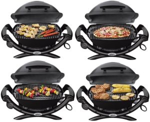 Weber Q1400 grill elektryczny 43 x 32 cm 2,2 kW czarny nowy 9