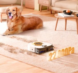 UBPET V10 robot odkurzający do sierści zwierząt 22000 Pa 2