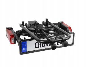 Eufab 11582 Bagażnik Rowerowy na 2 rowery max 50kg 2