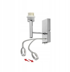 Kinkiet z panelem LED ZIBO lampa 2-płomienna LED 12