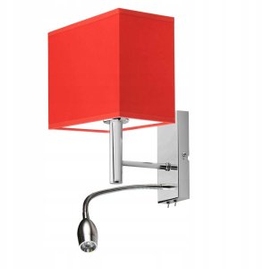 Kinkiet z panelem LED ZIBO lampa 2-płomienna LED 4