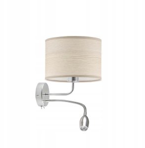 Kinkiet Lysne Kinkiet LED 2-płomienny do czytania CAPRI ECO* E27 5