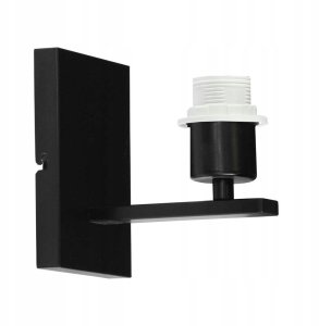 Czarno-złoty kinkiet do sypialni ELVORA MIRROR w stylu glamour 3