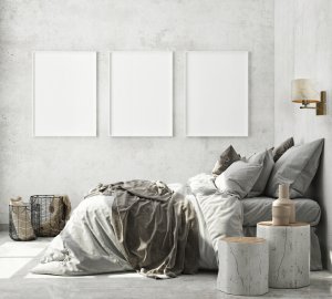 Czarno-złoty kinkiet do sypialni ELVORA MIRROR w stylu glamour 4