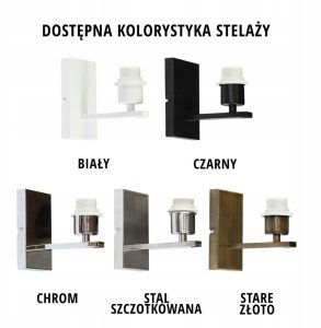 Czarno-złoty kinkiet do sypialni ELVORA MIRROR w stylu glamour 9