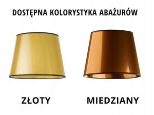 Czarno-miedziany kinkiet ścienny w stylu glamour PUNA MIRROR LED 6