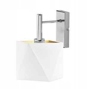 Lampa ścienna KIOTO GOLD kinkiet z abażurem ze złotym wnętrzem 7