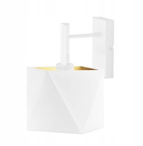 Lampa ścienna KIOTO GOLD kinkiet z abażurem ze złotym wnętrzem 8