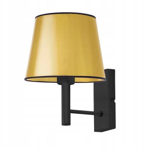 Złoty kinkiet loftowy IZMIR MIRROR lampa do salonu 1