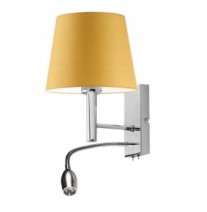 Lampa z panelem LED lampa na ścianę AUSTIN chrom 4