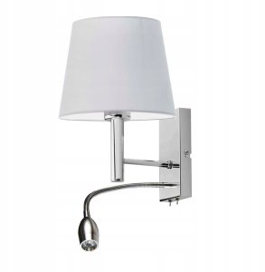 Lampa z panelem LED lampa na ścianę AUSTIN chrom 7
