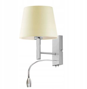 Lampa z panelem LED lampa na ścianę AUSTIN chrom 9