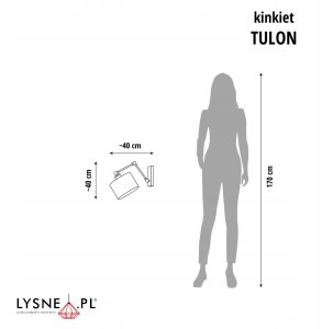 Kinkiet Lysne Regulowana lampa ścienna LED do czytania w sypialni TULON ECO* kinkiet z ruchomym ramieniem góra-dół MIX KOLORÓW 2