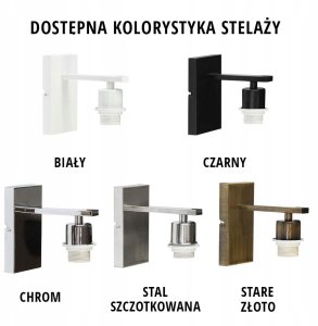 Prostokątny kinkiet z tkaninowym abażurem w stylu scandi MALTA nowoczesna lampa do sypialni LED 13